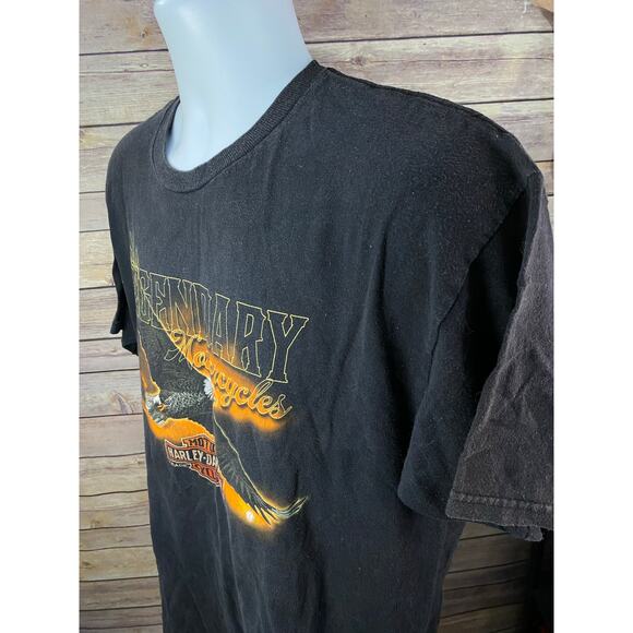 Harley-Davidson Large 2012 Large Legendary Motorcycle Eagle Flame Graphic - Picture 12 of 12